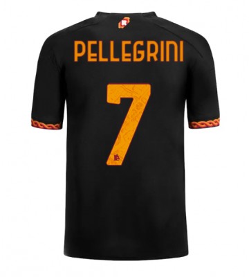 AS Roma Lorenzo Pellegrini #7 Replika Tredjetrøje 2023-24 Kortærmet